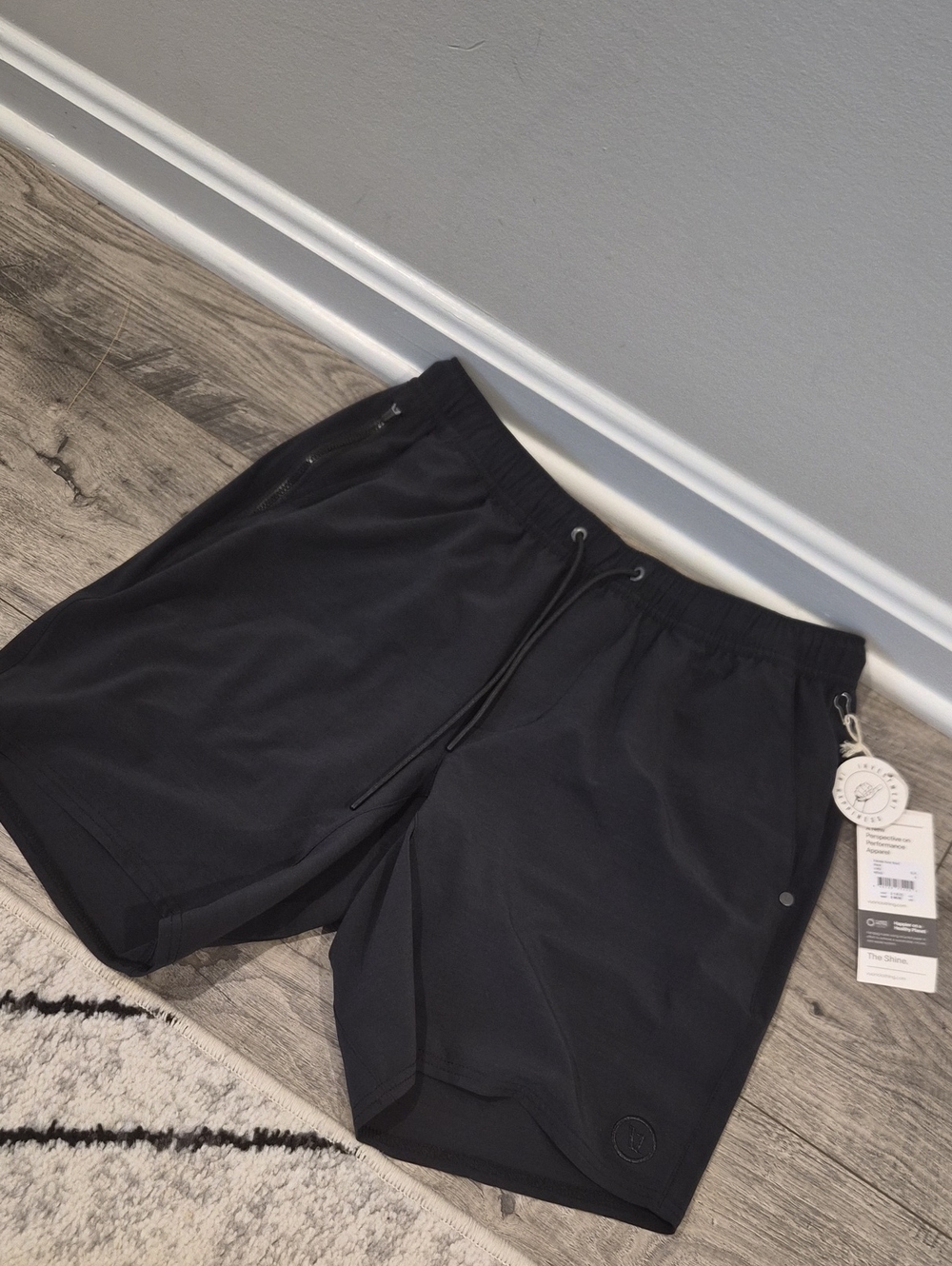 Vuori Black Athletic Shorts